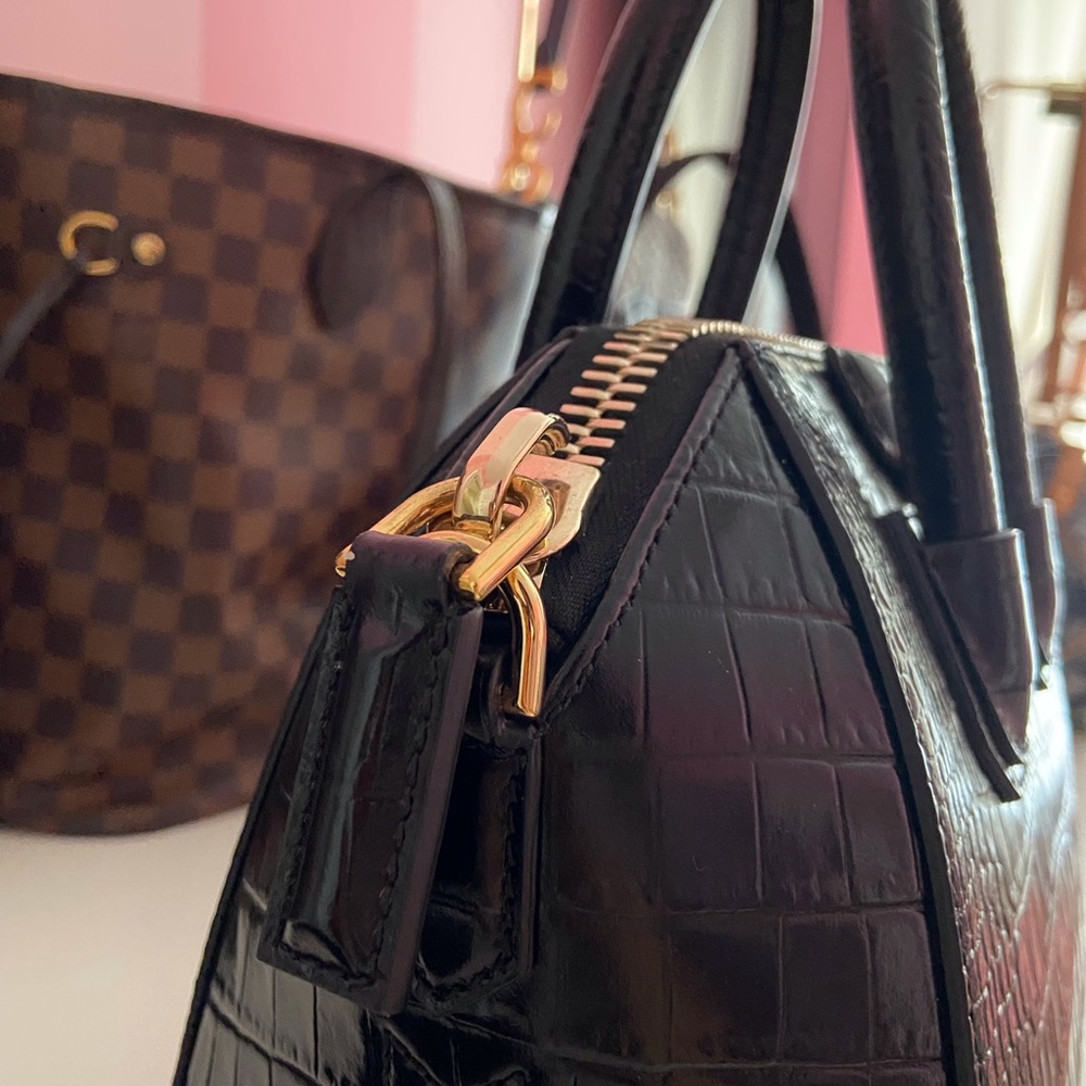 Givenchy Mini Antigona Bag in Crocodile Embossed Leather - Picture 3 of 5